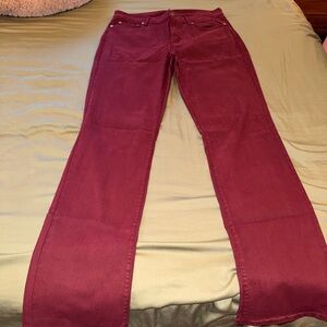 Ralph Lauren Deep Red Trousers
